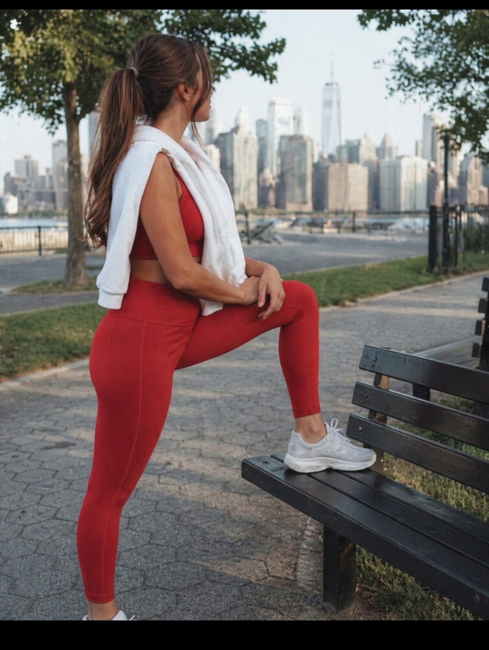 Zella Rust Color Active Leggings